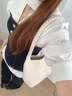 纽芝兰（NUCELLE）【Angelababy同款】香槟金编织女包26新款轻奢小众hobo女士托特包 松月白中号+有肩带子母袋 【可放11寸Ipad】 时尚高端品牌送女友 实拍图