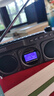 山水（SANSUI） 收音机老人便携式可充电插卡音箱户外迷你小音响无线蓝牙音箱随身听音乐播放器广播唱戏机评书机 M32星舰灰【旗舰版+歌曲同步】 实拍图