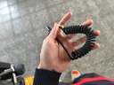 绿联车载弹簧充电线伸缩Type-C数据线6A适用华为荣耀超级快充100W/66W小米手机Pura80/70/Mate70/60 实拍图