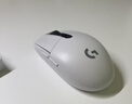 罗技（G）G304X 秒鲨-白色 无线鼠标 轻量化游戏鼠标 三角洲FPS无畏契约打瓦必备 实拍图