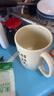 奶油色坐姿可爱帕恰狗马克杯子高颜值陶瓷杯ins风水杯家用 米白色直身小狗杯随机发 1个 350ml 实拍图