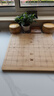 云子围棋B型单面凸新云子楠竹棋盘棋罐围棋套装 赠象棋开学露营 实拍图
