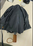 蕉下（beneunder）防紫外线遮阳伞三折双层黑胶晴雨伞防晒伞BM011蓝铃 实拍图