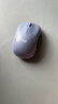 罗技（Logitech）M221 轻音鼠标 无线鼠标 办公鼠标 对称鼠标 带无线微型接收器 雾霭蓝 实拍图