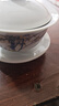 瓷牌茗茶具 盖碗大号 青花陶瓷盖碗花茶杯 白瓷三才碗杯敬茶碗泡茶 功夫茶具 【天下富竹】盖碗 实拍图