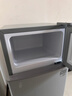 奥克斯小冰箱家用小型迷你冷藏冷冻两用出租房宿舍用节能省电寝室办公室电冰箱 【节能省电】166银色【高效保鲜 铜管速冷】48L 实拍图