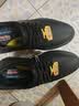 斯凯奇（Skechers）闪穿商务鞋休闲鞋男士秋冬季一脚蹬德比鞋通勤工作鞋 实拍图