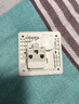 西门子（SIEMENS）开关面板 二开双控开关 86型暗装开关 皓彩雅白5TA26243NC01 实拍图