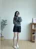 星期六渔夫鞋女2026新款夏季蕾丝网面透气懒人一脚蹬厚底帆布凉鞋妈妈鞋 米白SSD1111CLS 36 官方正品 实拍图
