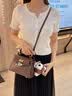 纪诗哲女包2026新款包包单肩包手提斜挎包生日七夕情人节礼物送女友老婆 棕色【赠小狗挂饰】【品牌礼盒装】 时尚百搭小众洋气女士包实用走心高级感纪念日节日礼物 实拍图