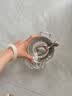 不锈钢小吃碗儿辅食碗泡面碗防摔大号创意个性碗泡面碗水果碗勺子 13cm双耳碗+卡皮巴拉勺 实拍图