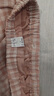 MUJI[自营限定款]女士无侧缝 双层纱织睡衣 纯棉家居服 浅粉红色 M 实拍图