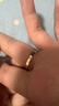 丹尼尔惠灵顿（DanielWellington）[马思纯同款]dw戒指女 星辰情侣戒指玫瑰金58号DW225生日送女生 实拍图
