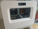 京东京造新品5+1套台式洗碗机新升级120℃热风烘干一级水效高温除菌活动碗篮家用小尺寸免安装 实拍图