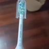 飞利浦（PHILIPS）电动牙刷头W2亮白型官方原装欧洲进口适配钻石1/3/3pro/CI/导航刷系列刷柄  3支装HX6063/96 黑 实拍图