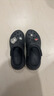 卡骆驰（CROCS）檀健次同款经典泡芙洞洞鞋百舒适男沙滩鞋女鞋休闲鞋|207521 黑色-001(含智必星) 35 (210mm) 实拍图