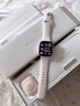 Apple/苹果 Watch S11 智能手表GPS款42毫米银色铝金属表壳雾紫色运动型表带M/L MEUU4CH/B 实拍图