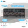 双飞燕（A4TECH）FBK11 86键 蓝牙键盘 无线键盘电脑办公无线薄膜键盘小键盘便携ipad键盘618大促 遂空灰 蓝牙/无线 实拍图