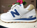 NEW BALANCE NB574官方休闲鞋男鞋女鞋夏季透气网鞋复古经典百搭网面运动鞋 浅灰色 ML574EVW 38 (脚长23.5cm尺码详询客服) 实拍图