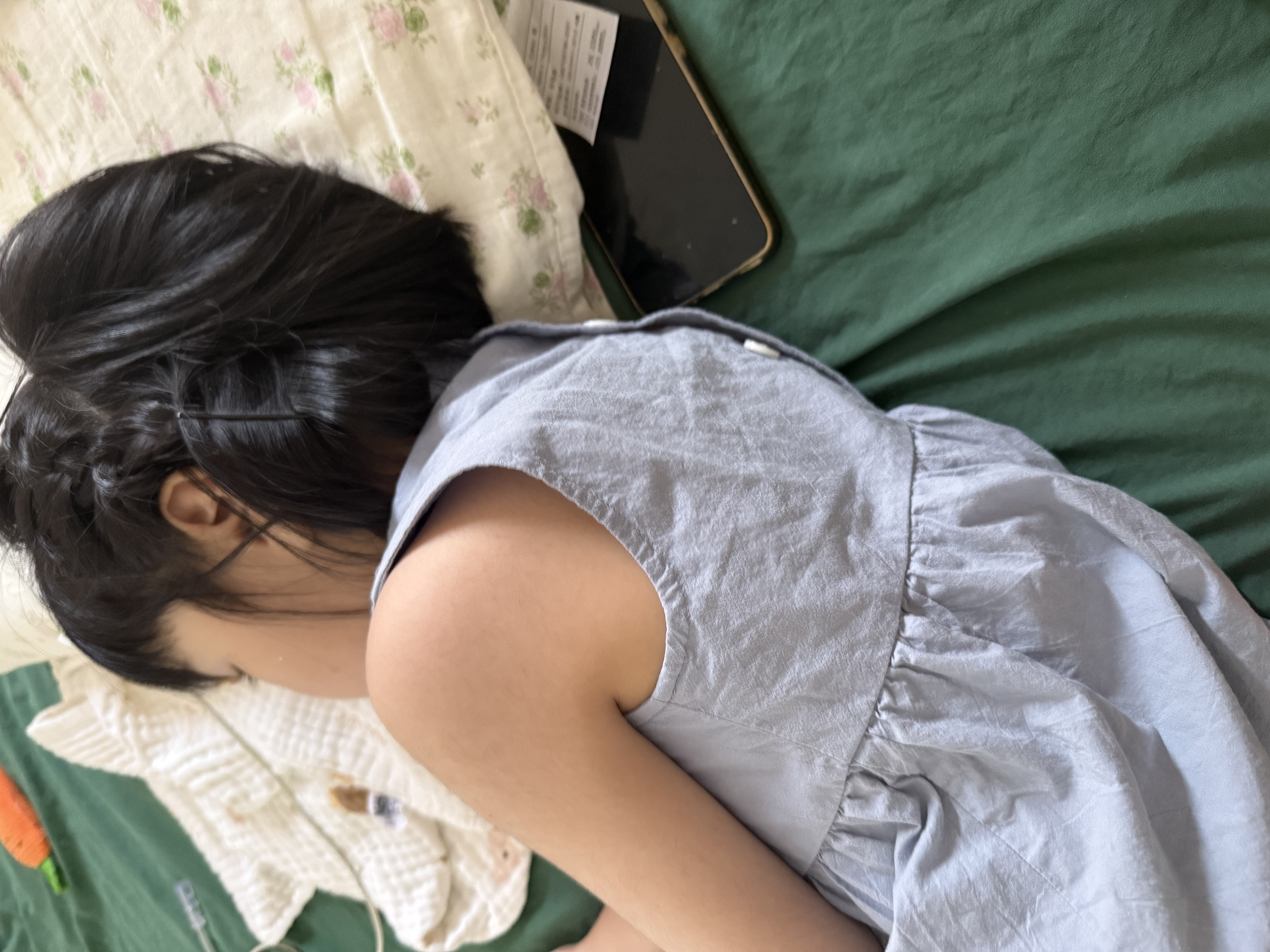 babylove女宝宝连衣裙夏季纯棉婴儿裙子无袖翅膀甜美刺绣美梦天使 实拍图