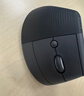 罗技（Logitech）Lift人体工学鼠标 垂直鼠标 小手鼠标 无线蓝牙鼠标 3台设备秒切换 带Logi Bolt接收器 黑色 实拍图