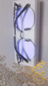 蔡司（ZEISS）近视眼镜片男款散光可配度数防蓝光辐射变色纯钛合金半框理工斯文 黑银色【YICHAO眼镜架】 配德国蔡司视特耐1.67防蓝光镜片 实拍图