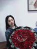 来一客鲜花速递99朵红玫瑰花束礼物表白送女友全国同城配送 99朵红玫瑰女神款 实拍图
