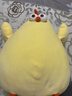 名创优品（MINISO）dundun鸡公仔墩墩鸡玩偶玩具娃娃抱枕靠枕生日儿童节礼物女大号 实拍图