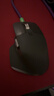 罗技（Logitech）大师系列 MX Master 3S 无线蓝牙鼠标 人体工学 办公 静音鼠标 高端 石墨黑 带无线接收器 实拍图