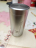 京适茶叶罐便携小茶罐铝合金属储存罐密封罐装高端茶叶盒空盒收纳盒 茶【太空银】大号 220ml 实拍图