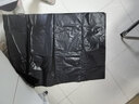 利得平口垃圾袋黑色100*120cm30只双面6丝特厚装大号物业袋桶分类 实拍图