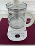 美的（Midea）养生壶大容量 柔声轻音变频煮茶器智能预约1.5L烧水壶 全自动恒温玻璃煮茶壶 保温一体电水壶 【易洁玻璃上盖】YS15P202 1.5L 实拍图