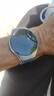 华为HUAWEI WATCH 5 46mm 基础款不锈钢表壳星河蓝素皮复合表带首创X-TAP智感窗eSIM通话手表 实拍图