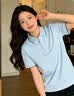 北集高端莫代尔POLO衫定制印logo工作服企业商务团体服凉感工装短袖夏 实拍图