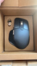 罗技（Logitech）大师系列 MX Master 3S 无线蓝牙鼠标 人体工学 办公 静音鼠标 高端 石墨黑 带无线接收器 实拍图
