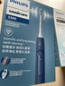 飞利浦（PHILIPS）声波电动牙刷钻石3系 5倍洁齿5种模式 洁净刷头*2 生日礼物送男士/女友 价保618 HX5181/02蓝 实拍图