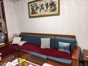 辰娅 实木沙发 胡桃木实木沙发组合现代中式冬夏两用大小户型储物家具 【特价冲量】四人位+贵妃榻+茶几 实拍图