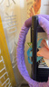 SMOOKY软呼啦圈弹簧男女成人美腰塑形加重收腹专用静音款约5斤紫呼啦圈 实拍图