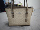 蔻驰（COACH）【品牌直供】女士MOLLIE中号斜挎手提托特包CV965礼物 实拍图