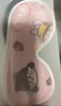 KDANG婴儿真丝眼罩晒太阳晒黄疸婴幼儿睡觉睡眠专用新生儿防蓝光卡通粉 实拍图
