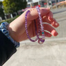 九华山紫水晶手串女士双圈天然水晶转运珠手链生日纪念日送女友礼物高档 天然紫水晶双圈平安扣手串 认准官方授权【九华山正品直发】 实拍图