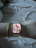Apple/苹果 Watch S11 智能手表GPS款42毫米玫瑰金色铝金属表壳淡桃粉色运动型表带M/L MEUP4CH/B情人节 实拍图