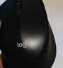 罗技（Logitech）M330无线鼠标 商务办公无线静音鼠标电池 右手人体工学鼠标Mac笔记本电脑家用鼠标中大手 舒适曲线 黑色 实拍图