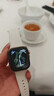 Apple/苹果 Watch S11 智能手表GPS款42毫米玫瑰金色铝金属表壳淡桃粉色运动型表带S/M MEUN4CH/B 实拍图