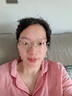 猫人【防螨抑菌纯棉】女士睡衣女印花简约撞色开衫粉红色2XL 实拍图