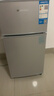 华宝小冰箱小型家用出租房用冷藏冷冻两用一级能效节能省电迷你宿舍寝室办公室二门电冰箱 【一级能效】68L银色【全国联保】 实拍图