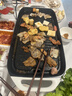 小熊（Bear）烤肉锅电烤盘 家用电烧烤炉 电烤炉多功能锅烤串烤肉一体不沾烤串机可拆烧烤炉DKL-H21P1 实拍图