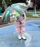蓝鸥盾儿童赶海连体裤男女雨鞋玩水连体衣沙水服涉水服下水裤YX1055 27 实拍图