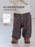 babylove婴幼儿裤子春秋季外出长裤男女宝宝纯色时尚百搭宽松休闲裤 晒单实拍图
