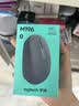 罗技（Logitech）M196 无线蓝牙鼠标 办公鼠标 笔记本商务办公家用 小巧便携 对称手型 石墨灰 实拍图